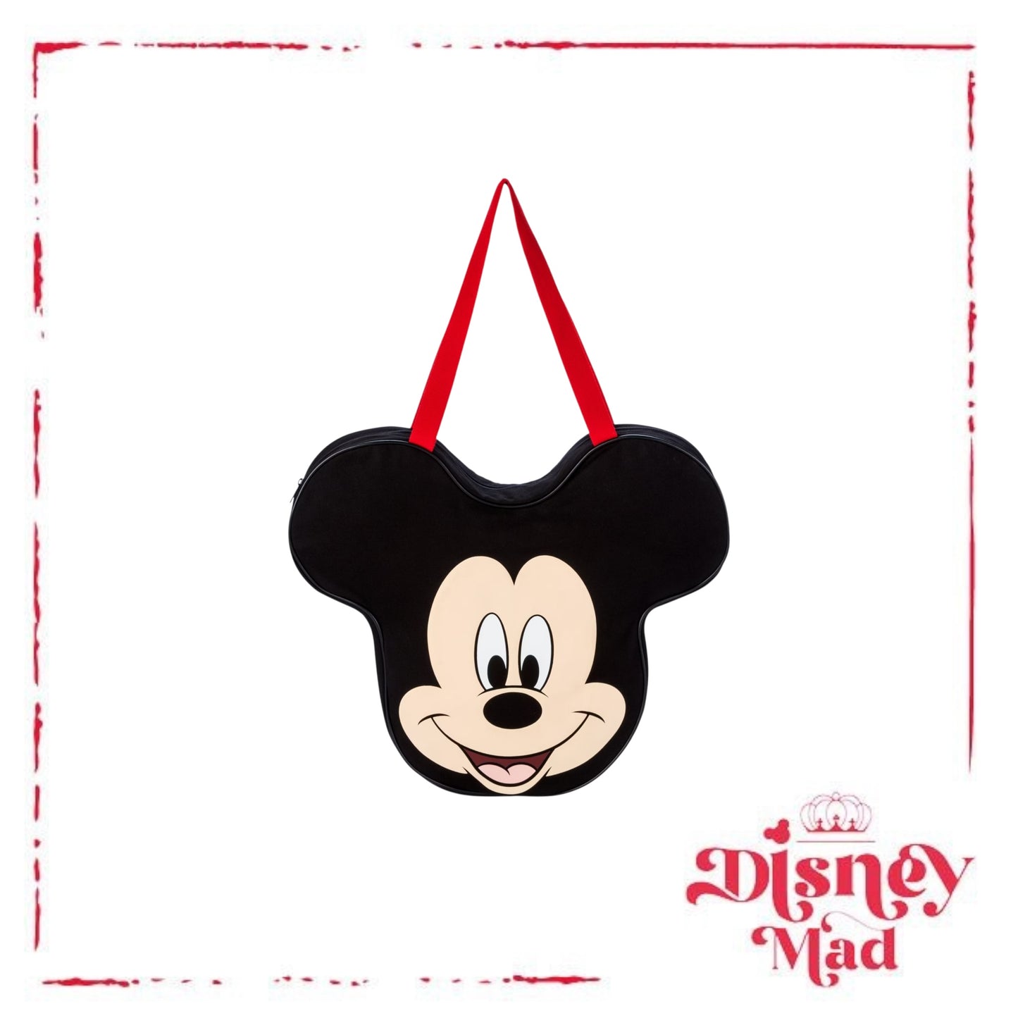 Mickey Mouse Big Face Canvas Tote Bag - Disney Parks
