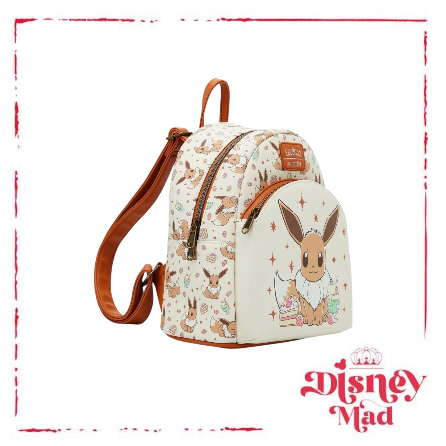 Loungefly Pokemon Eevee Desserts Mini Backpack