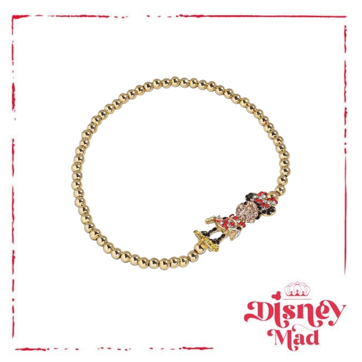 Disney Minnie Mouse Pavé Pisa Bracelet - Baublebar