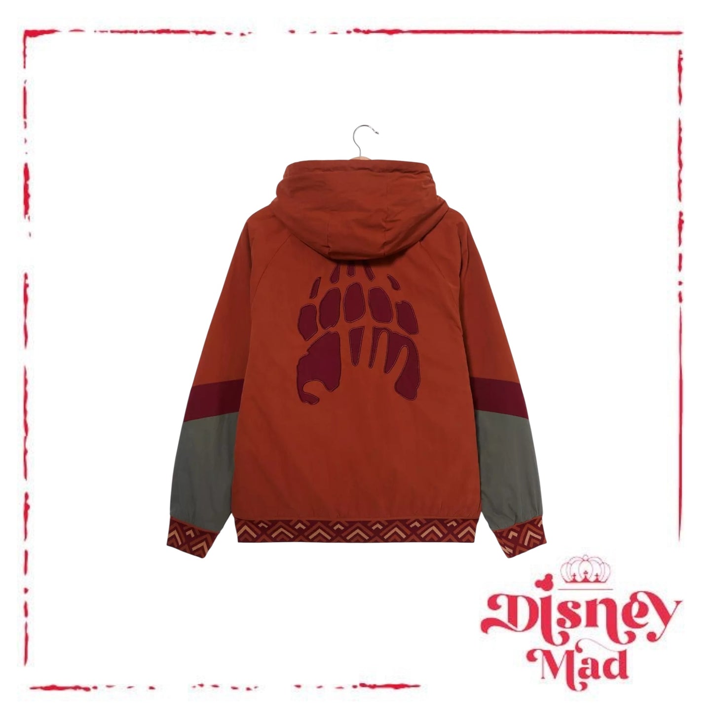 Disney Brother Bear Koda & Kenai Colour Block Windbreaker - MEDIUM
