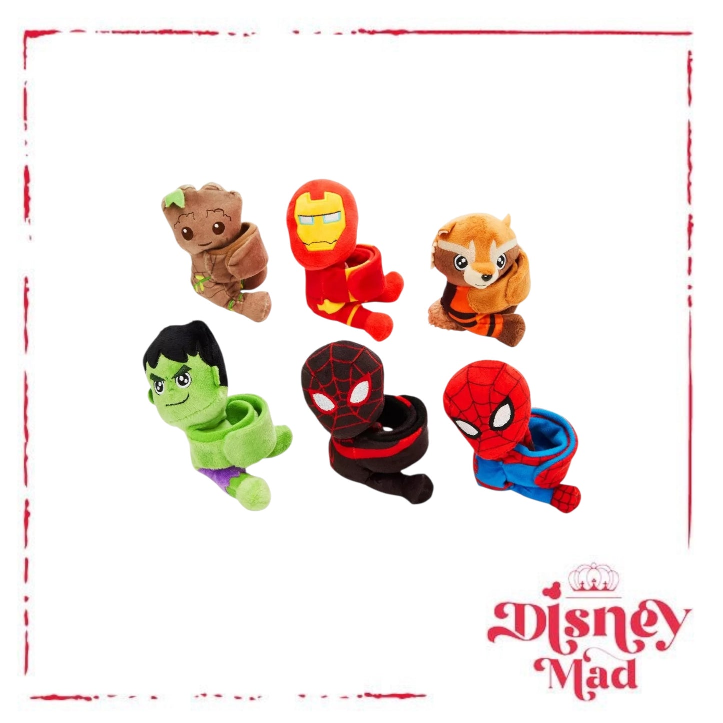 Marvel Superheroes Cutie Cuff Blind Box Plush Bracelet