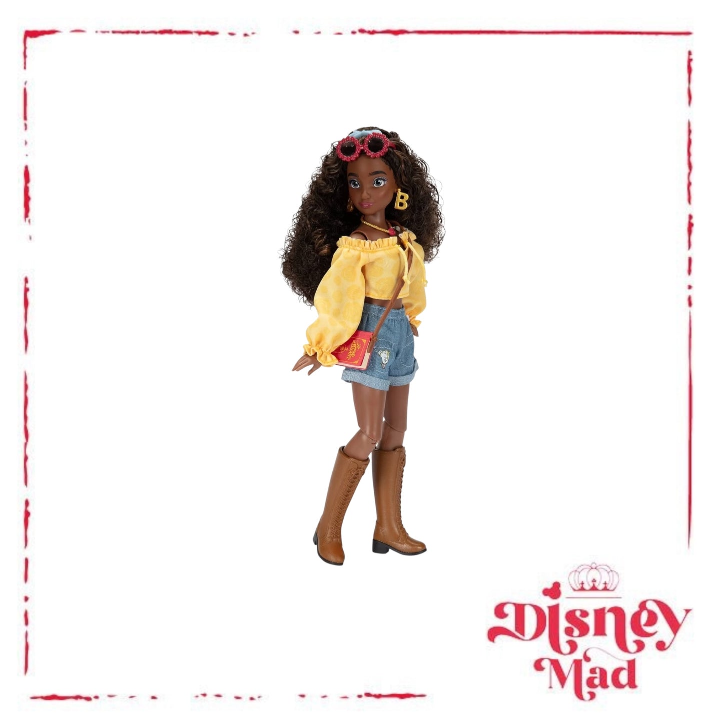 Disney ILY 4ever 12.5" Belle Doll Dark Brown Hair/Borown Eyes