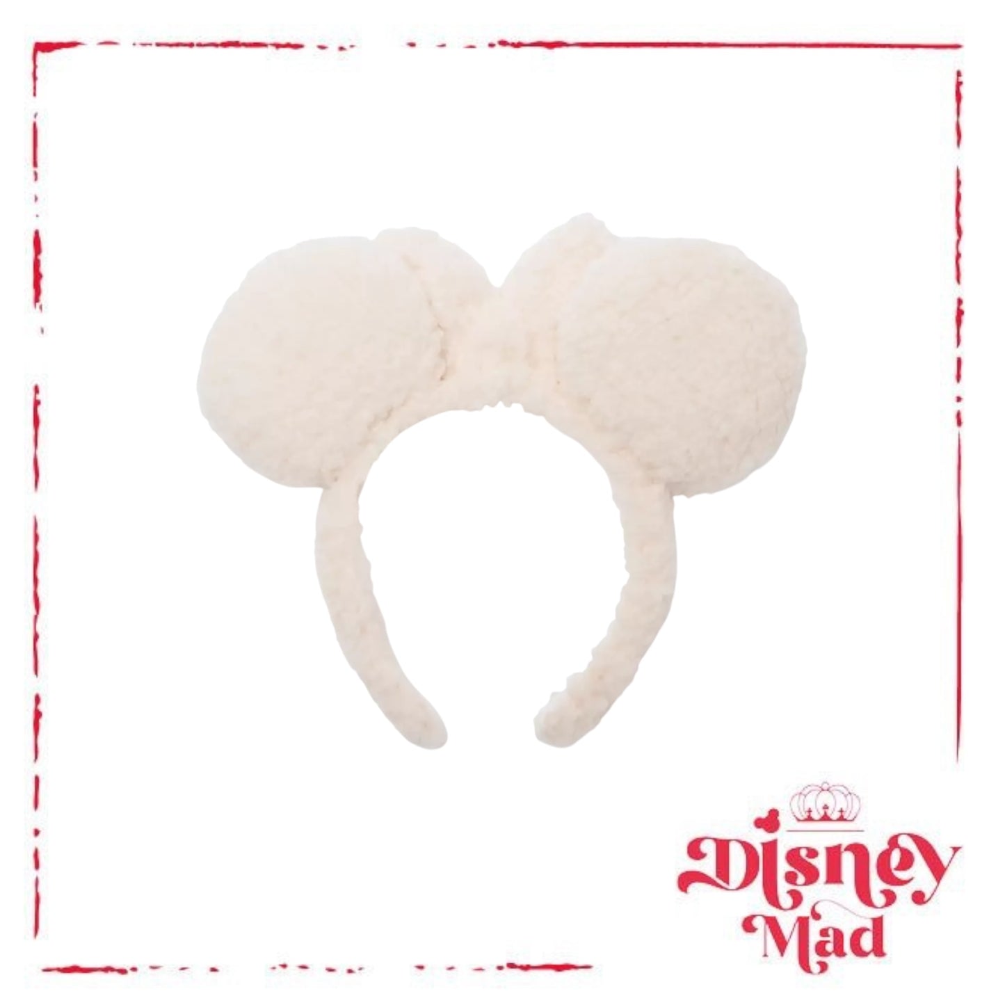 Minnie Mouse Plush Ear Headband