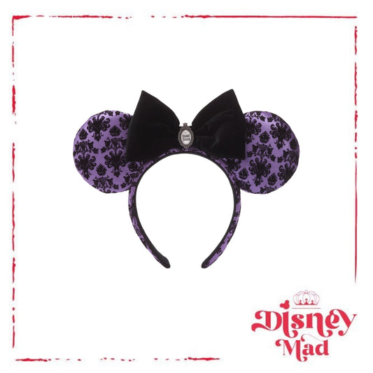 Minnie Mouse The Haunted Mansion Ears Headband - Disney Parks