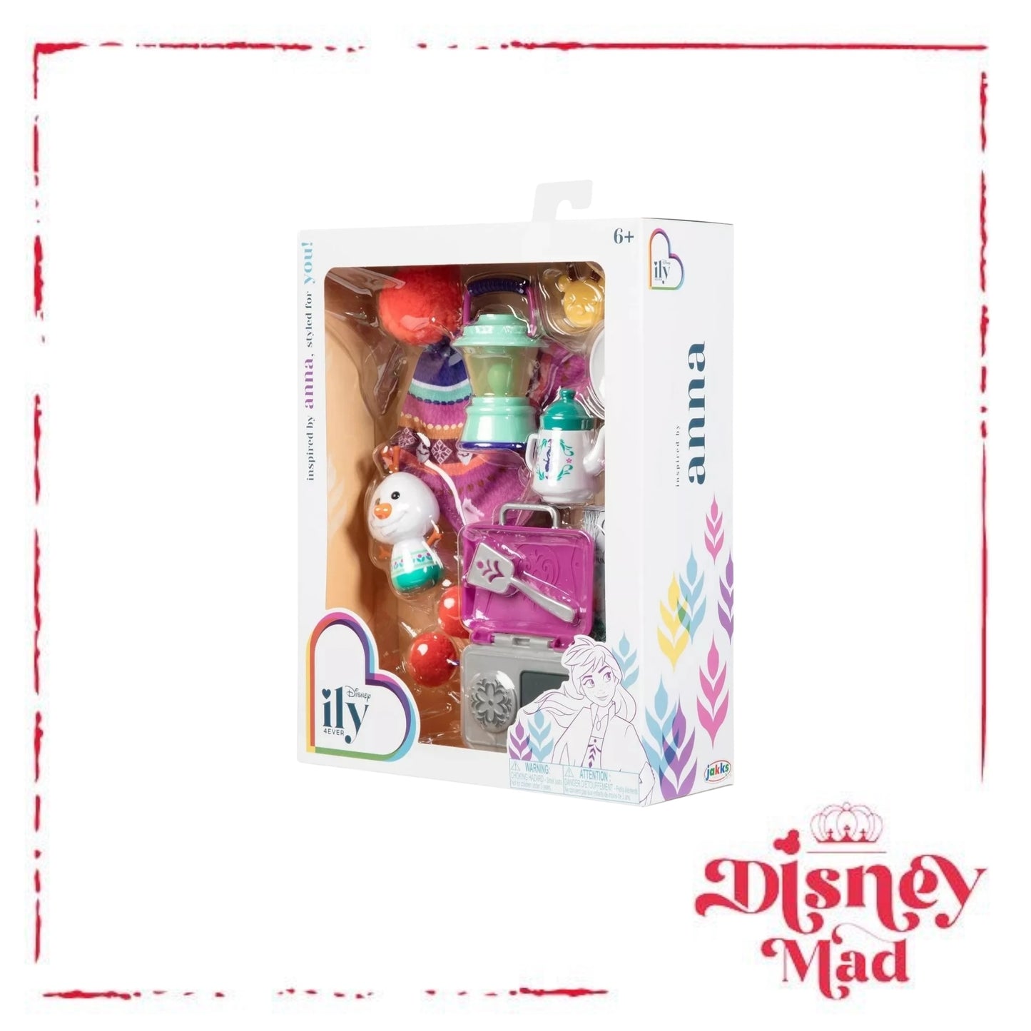 Disney ILY 4ever 18" Anna Inspired Accessory Pack