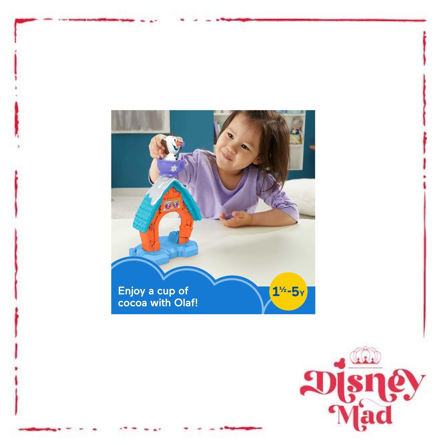 Fisher Price Disney Frozen Olaf's Cocoa Café by Little People