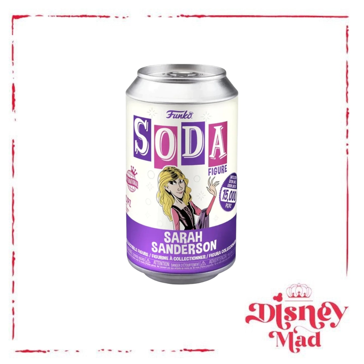 Hocus Pocus Special Offer - Loungefly Disney Hocus Billy Butcherson Cosplay Crossbody Bag & 3 Hocus Pocus Sealed Sodas