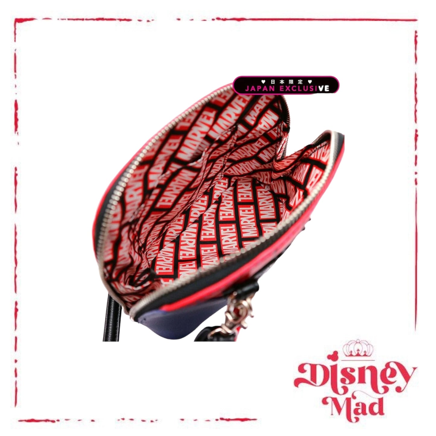 Marvel Loungefly Spider-Man Crossbody - Japan Exclusive