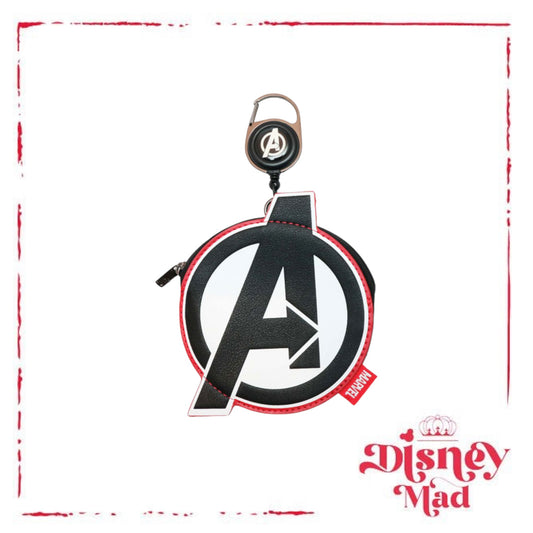 Marvel by Loungefly Avengers Logo Coin Purse/ Lanyard Japan Exclusive