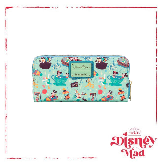 Mickey Mouse and Friends Play in the Park Loungefly Wallet Disneyland - Disney Parks