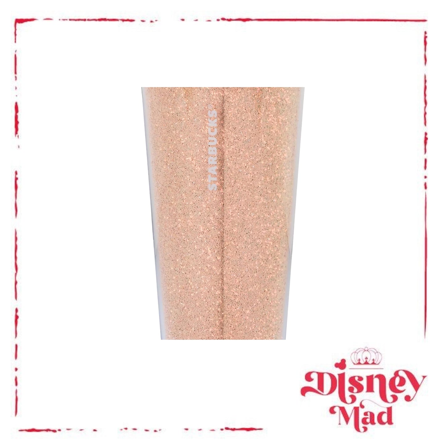 Mickey Mouse Starbucks® Tumbler with Straw – Disneyland – Peach Punch