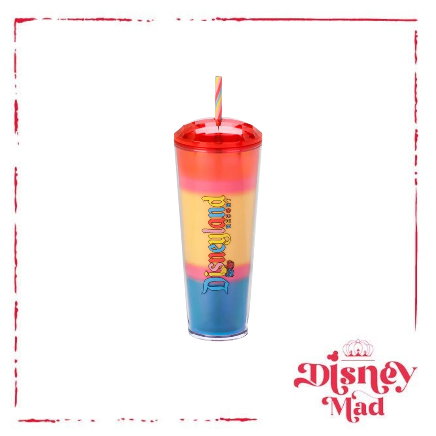 Disney Eats Macaron Starbucks® Tumbler with Straw – Disneyland
