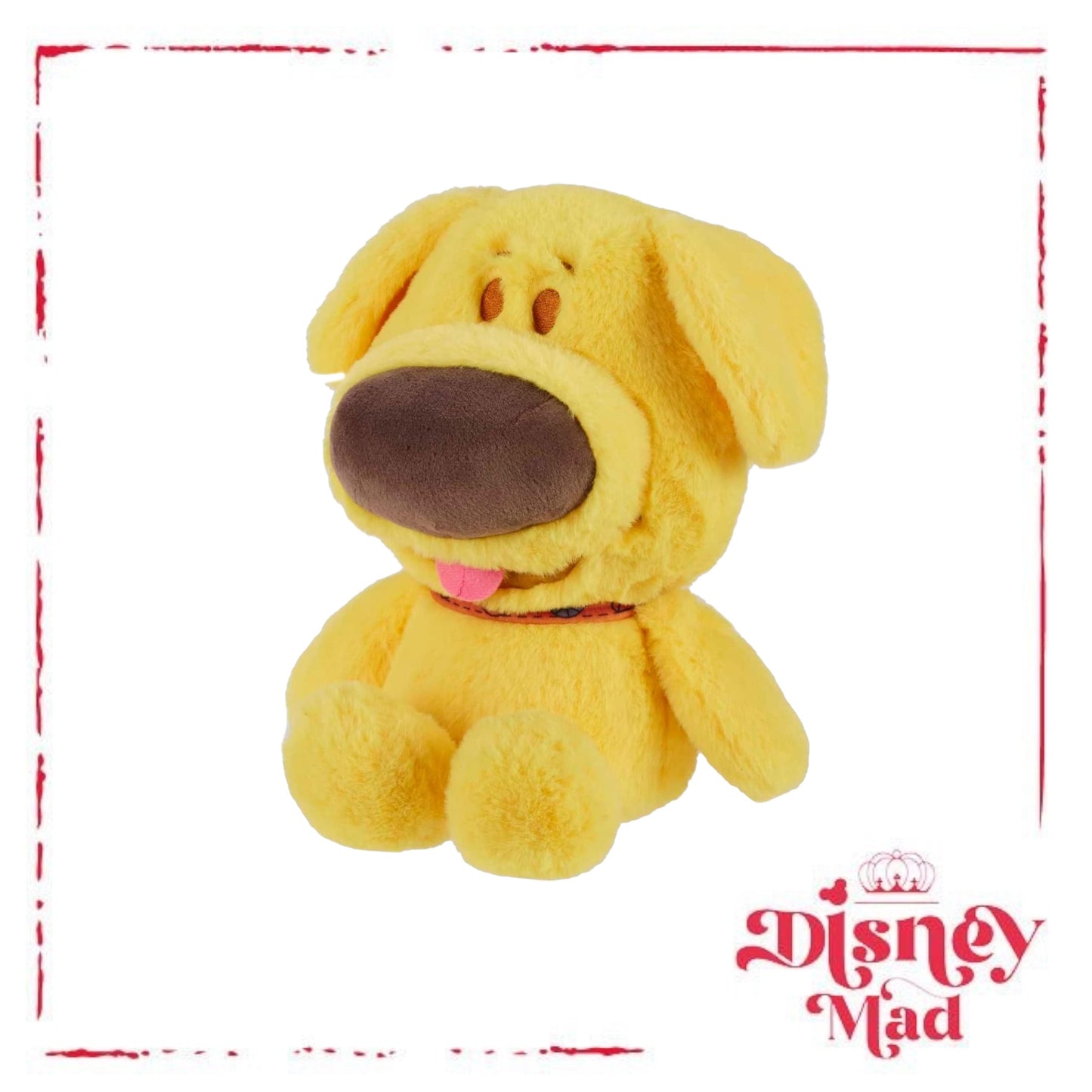 Mattel Disney and Pixar Up Plush Dug Toy, 10-inch Dog Stuffed Animal