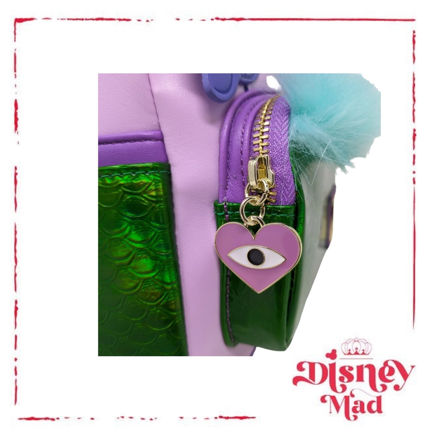 Loungefly Pixar's Monsters Inc. Celia Cosplay Mini Backpack