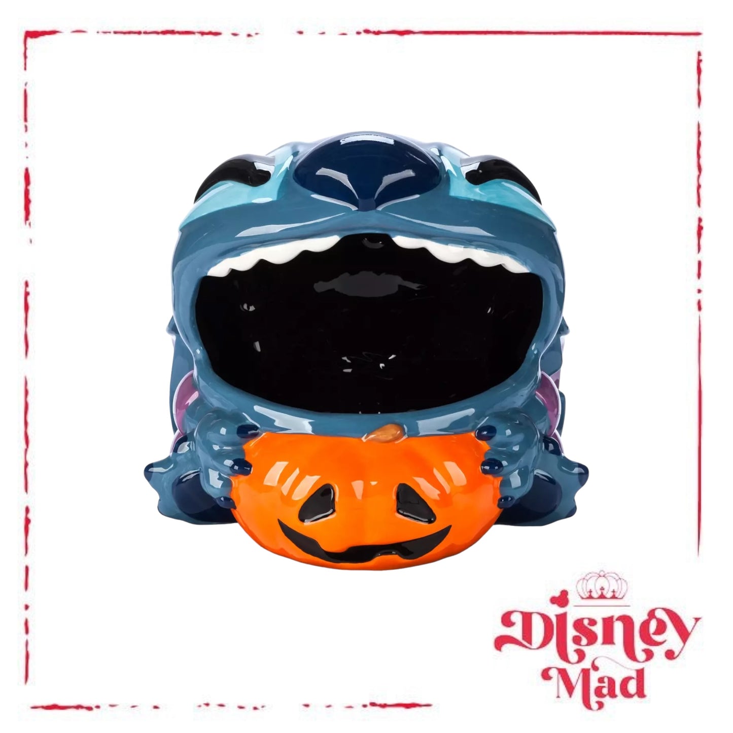 Stitch Pumpkin Halloween Candy Bowl – Lilo & Stitch - Disney Parks