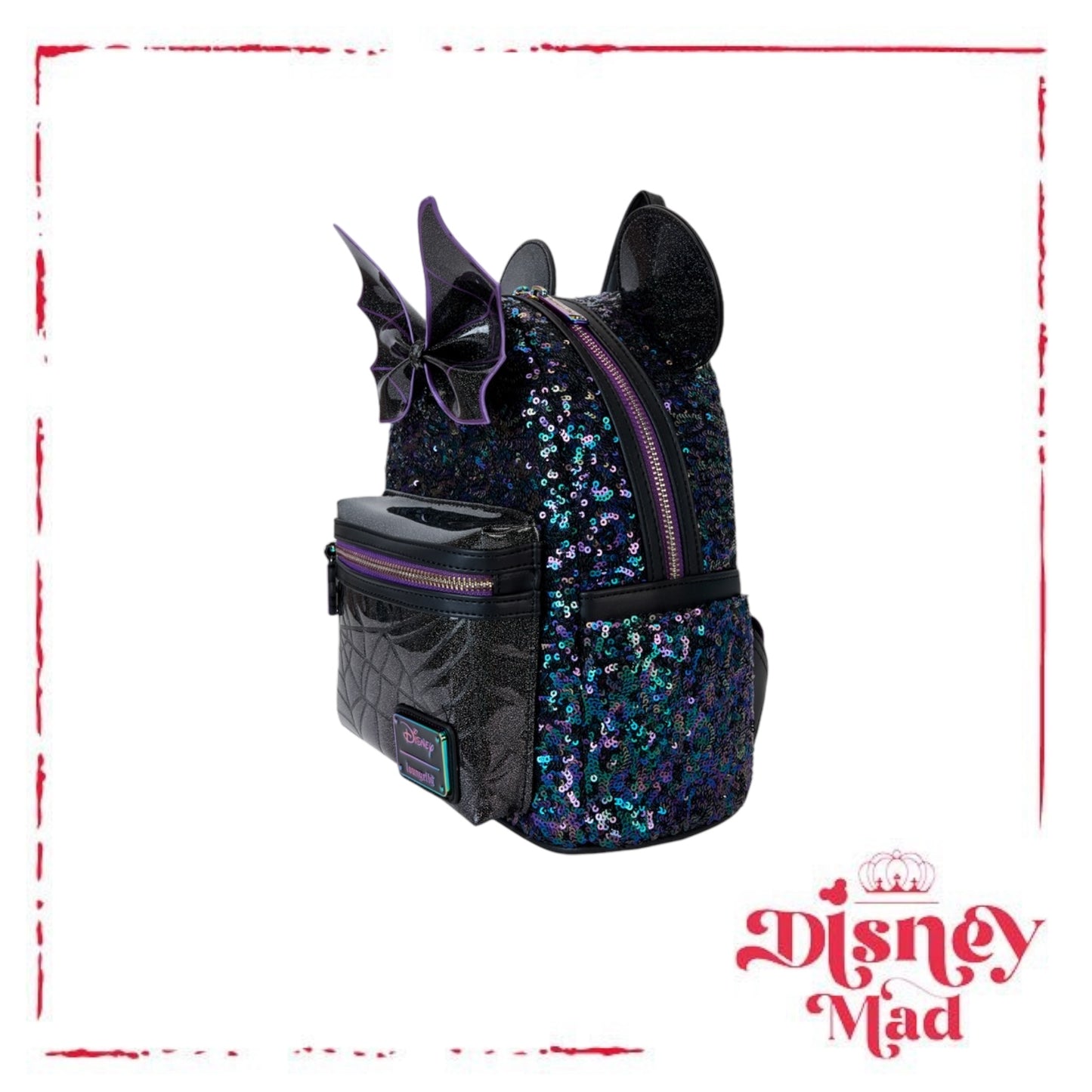Minnie Mouse Exclusive Spiderweb Sequin Mini Backpack