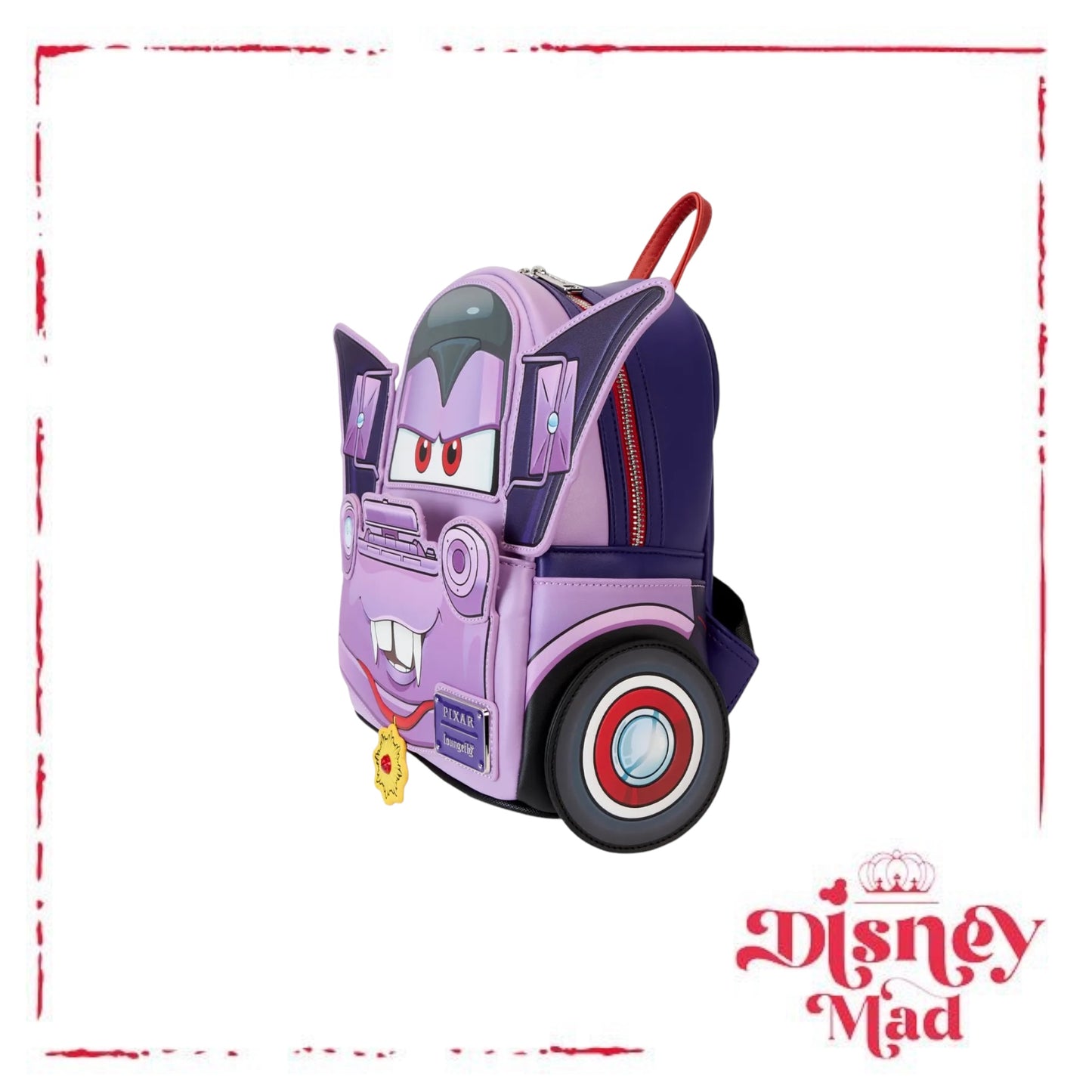Vampire Mater Cars Pixar Loungefly Mini Backpack
