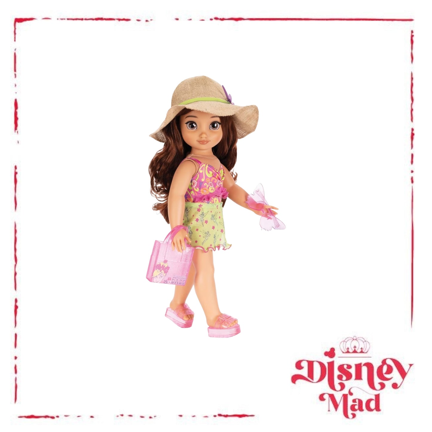 Disney ILY 4ever 18" Tinkerbell Doll Brown Hair/Brown Eyes