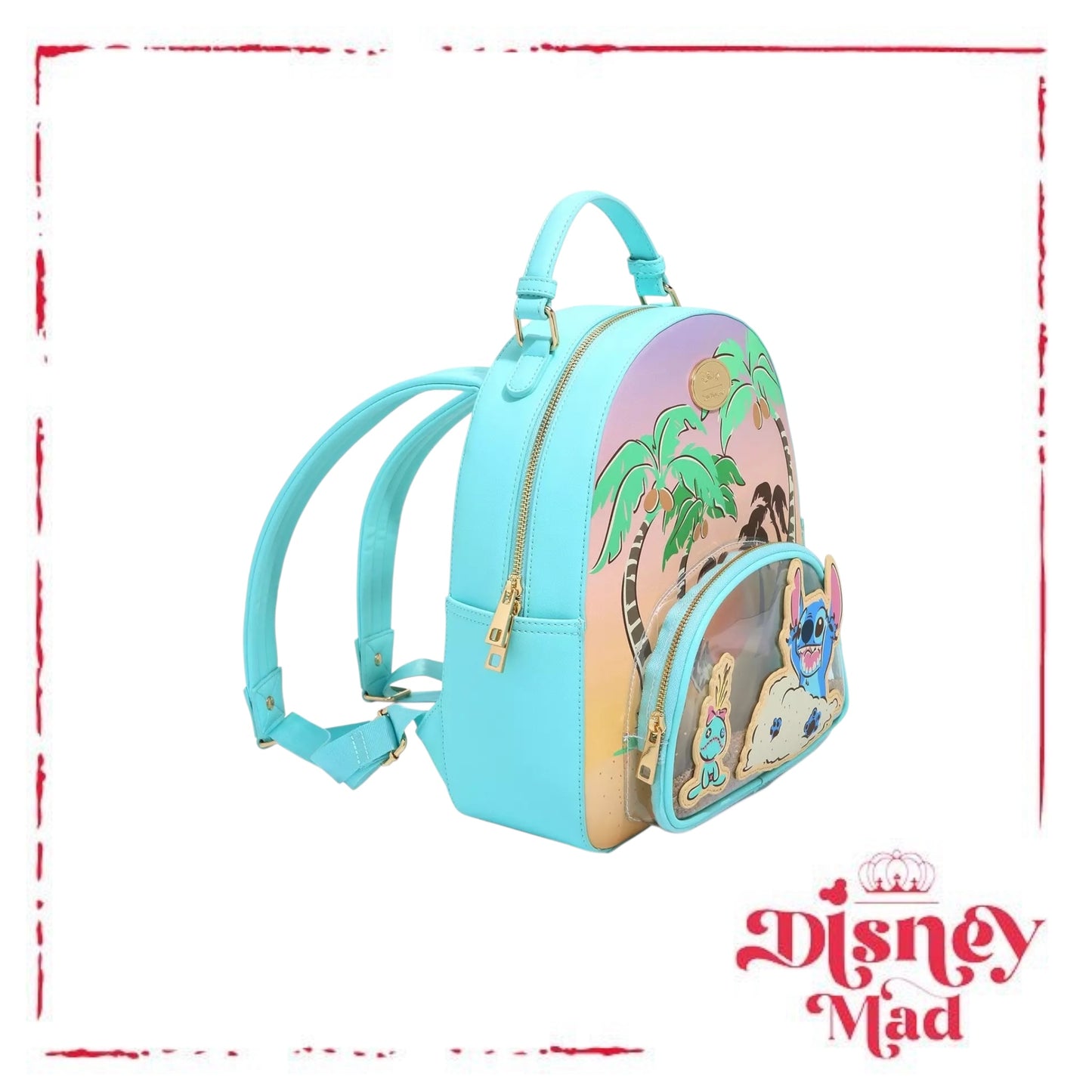 Our Universe Lilo & Stitch Scrump & Stitch Beach Sand Mini Backpack - BoxLunch Exclusive
