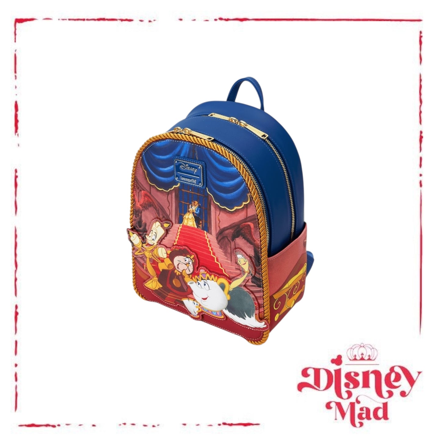 WonderCon Limited Edition Beauty and the Beast Ballroom Scene Mini Backpack