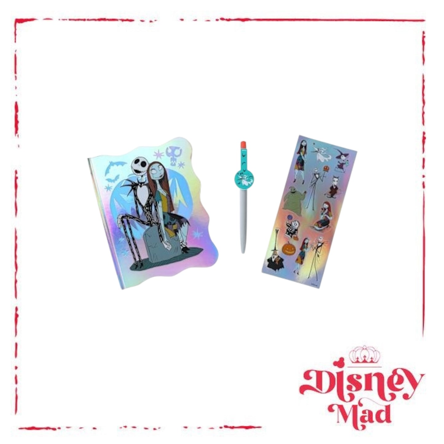 Disney Tim Burton's The Nightmare Before Christmas Journal Set