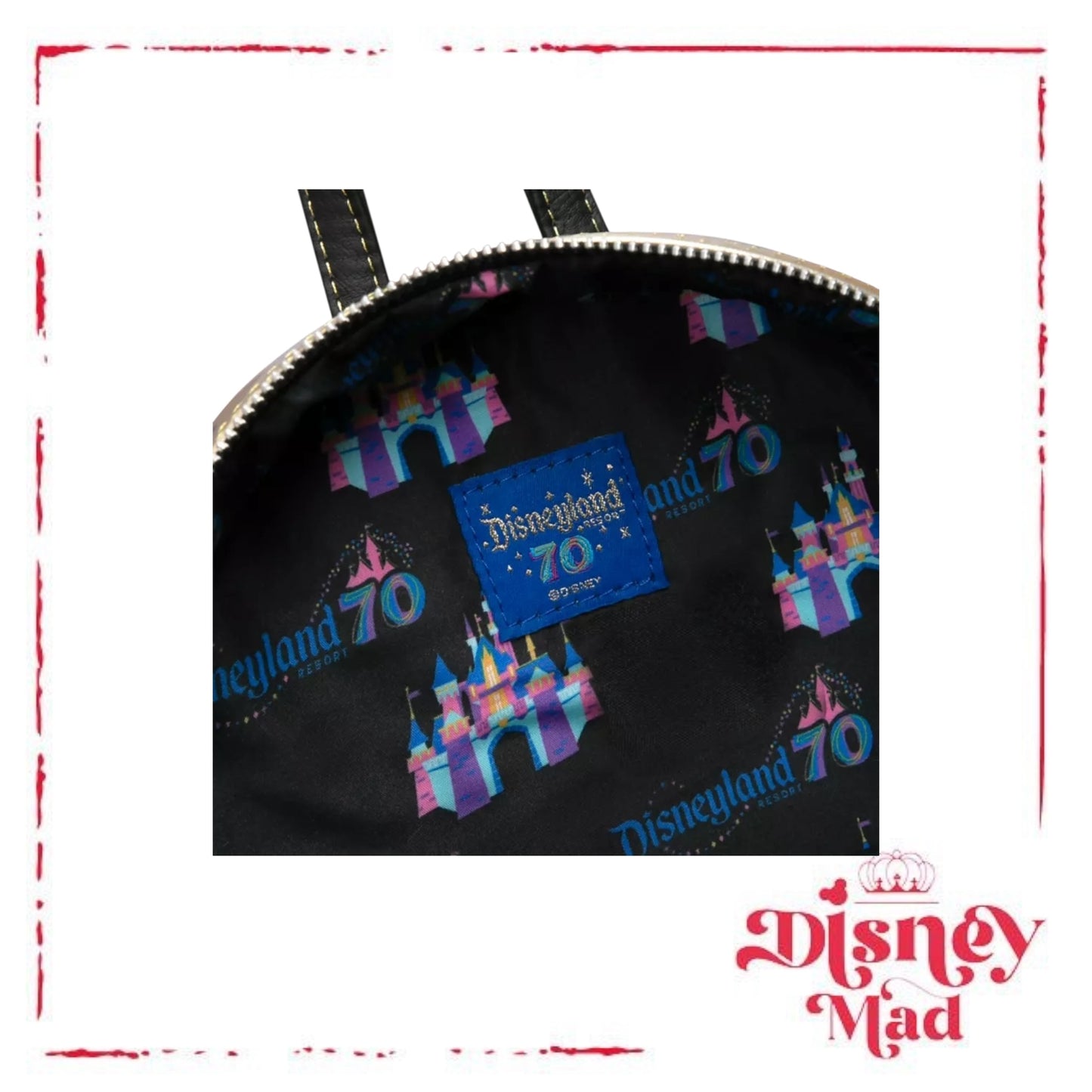 Mickey Mouse and Friends Loungefly Mini Backpack – Disneyland 70th Anniversary - Disney Parks