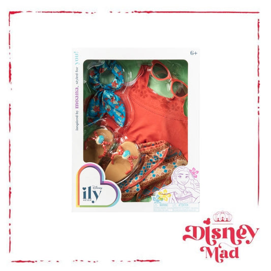 Disney ily 4EVER Moana 18-inch doll fashion Pack