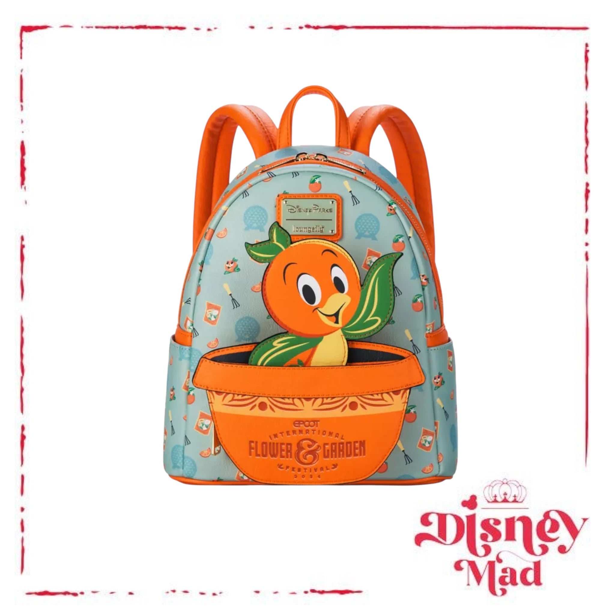 Disney Orange Bird outlet Loungefly Tote