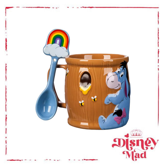 Eeyore Mug with Spoon - Disney Parks