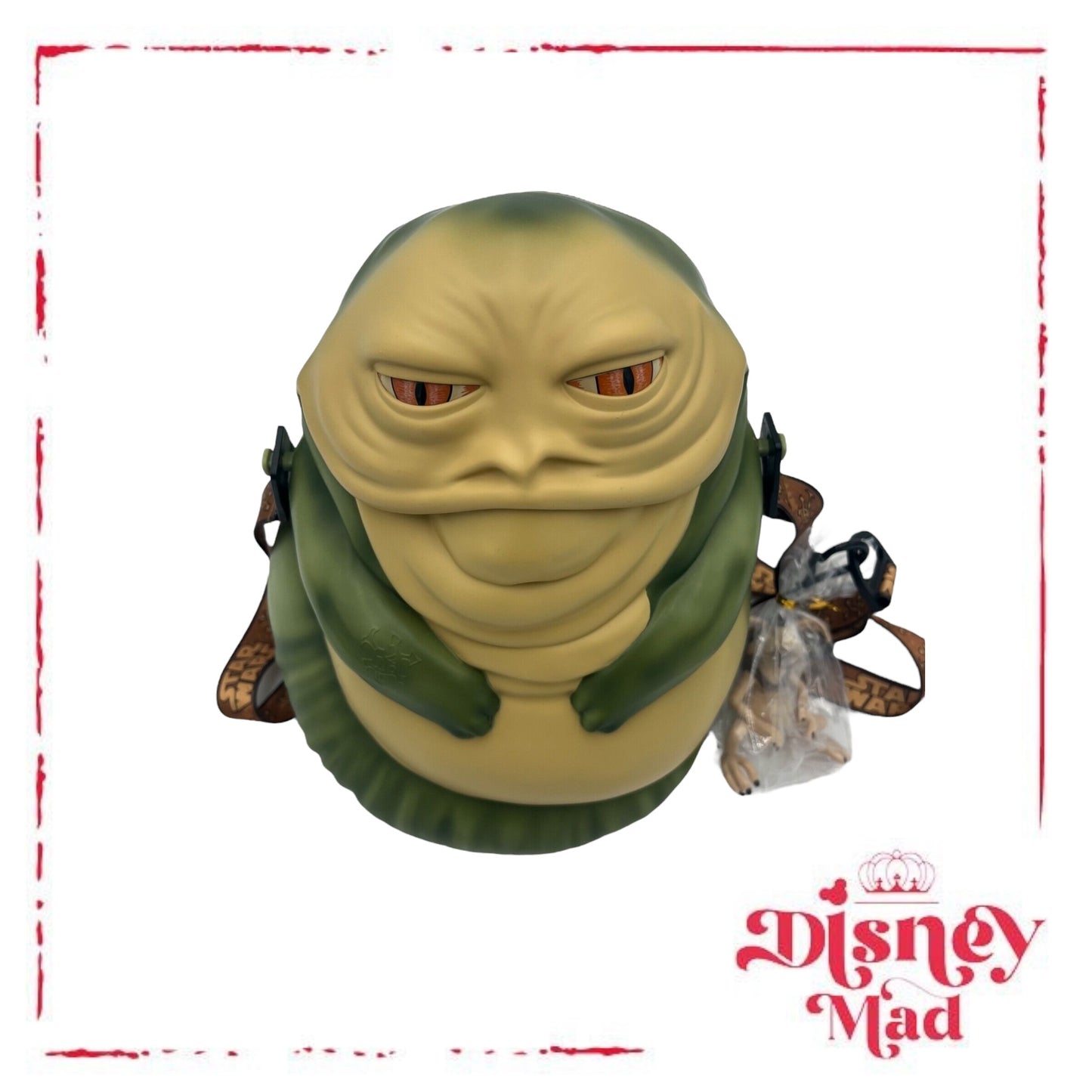 Jabba The Hutt Disneyland Star wars Popcorn Bucket With Sound - Disney Parks