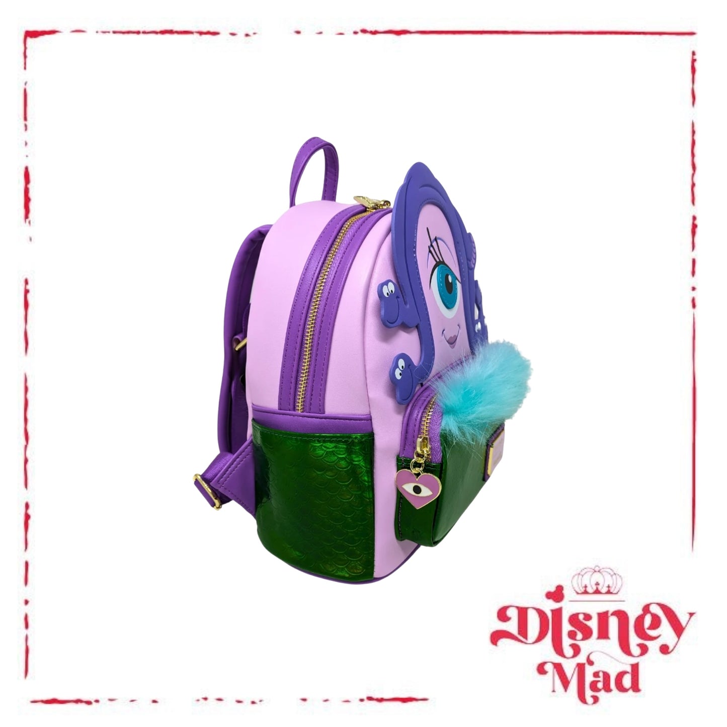 Loungefly Pixar's Monsters Inc. Celia Cosplay Mini Backpack
