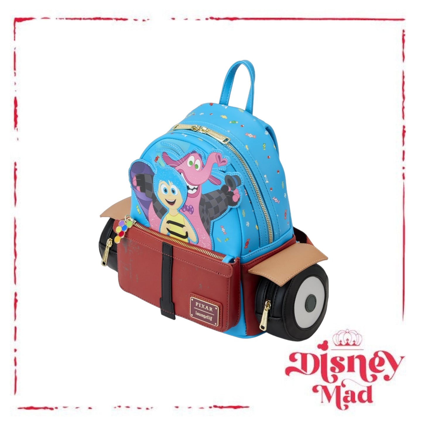 Pixar Inside Out Bing Bong Wagon Mini Backpack