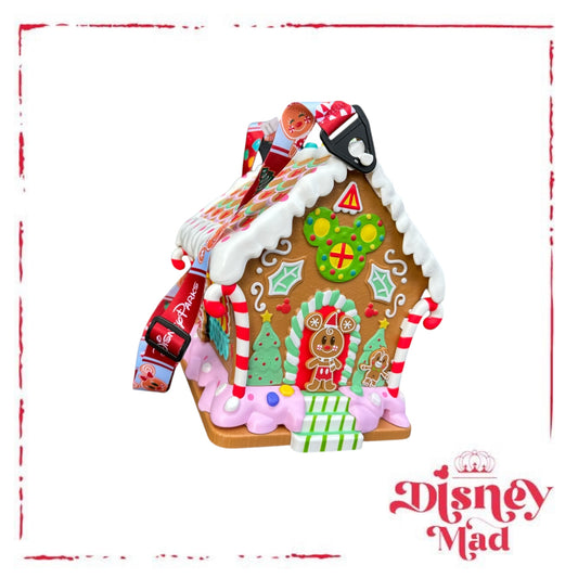 Mickey & Minnie Gingerbread House Popcorn Bucket - Disney Parks