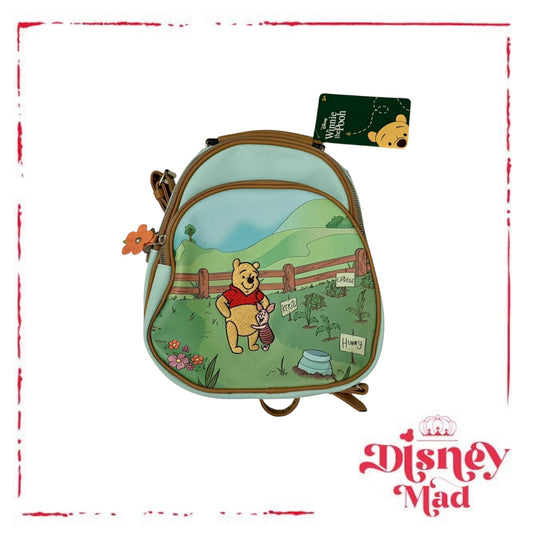 Disney Parks Winnie The Pooh Piglet Tigger Rabbit Owl Garden Backpack