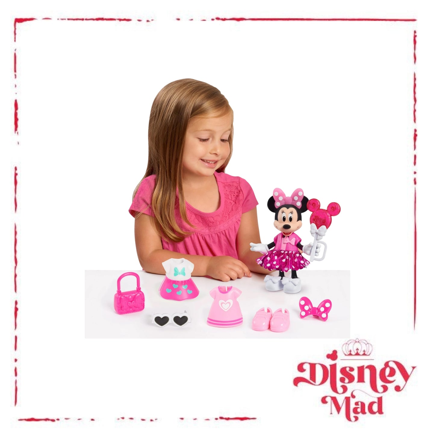 Disney Junior Minnie Mouse Fabulous Fashion Doll and Accessories