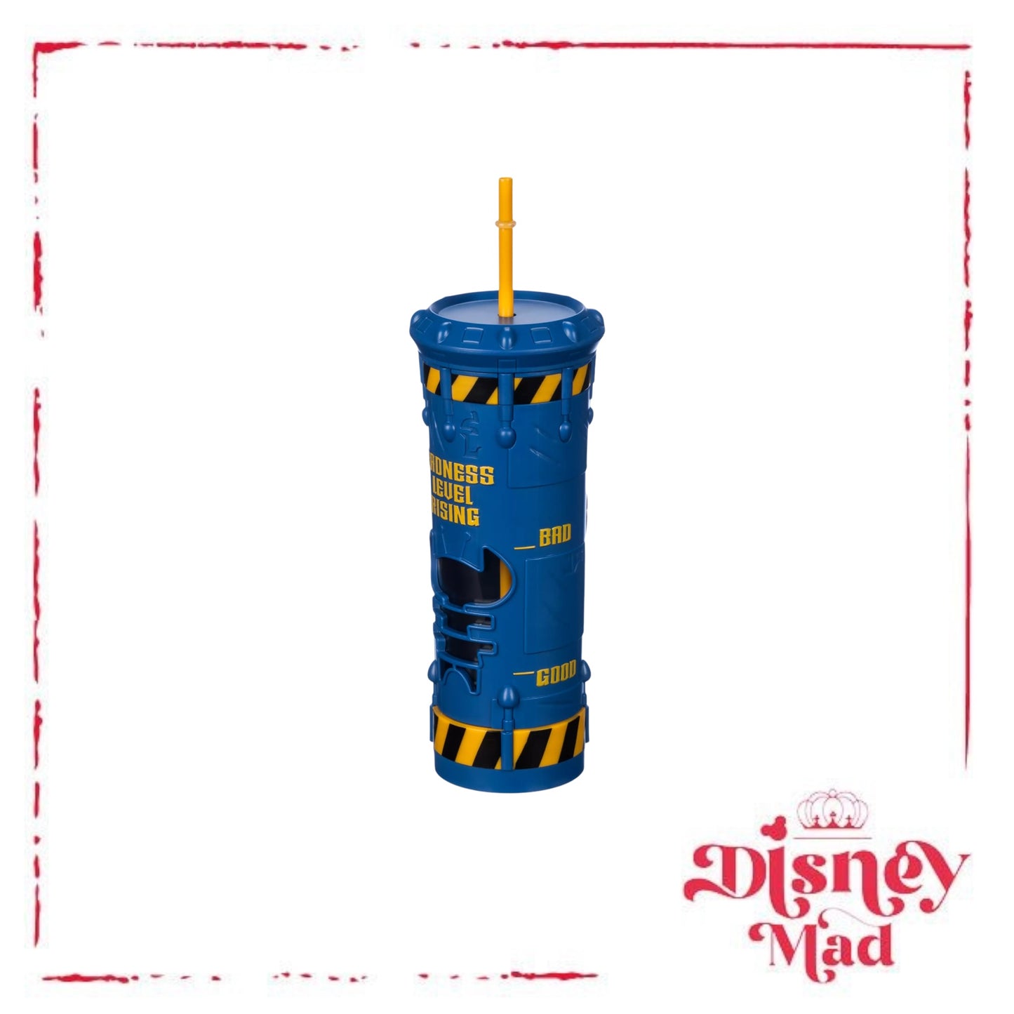 Stitch Badness Level Light-Up Tumbler with Straw - Disney Parks