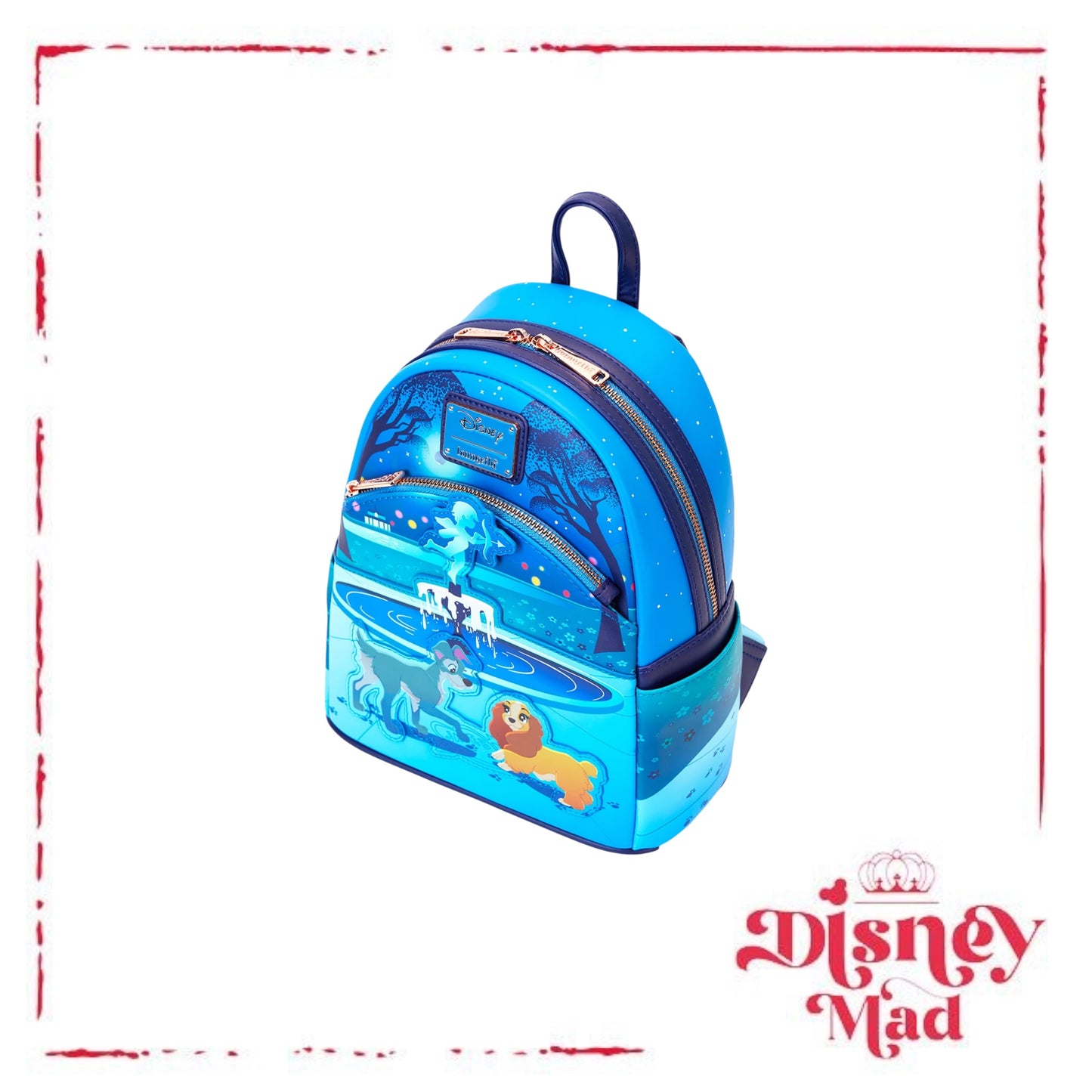 Loungefly Lady and the Tramp Mini Backpack