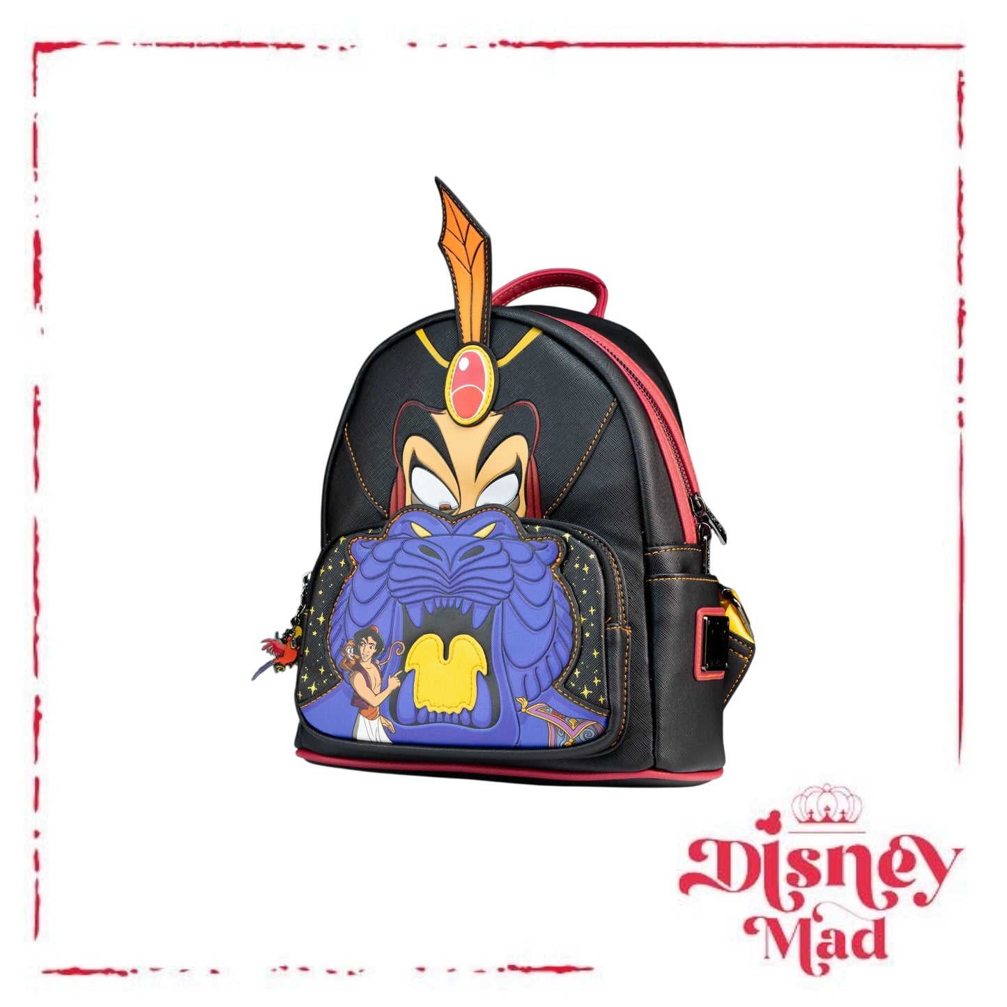 Loungefly Disney Villains Jafar Scene Mini Backpack