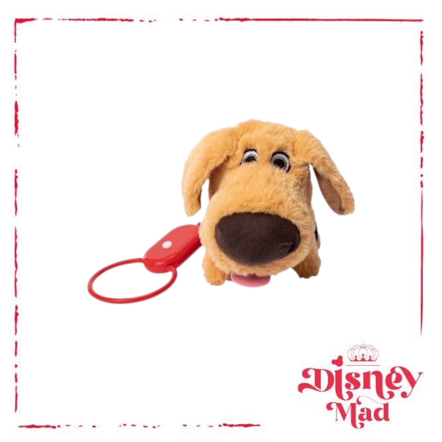 Disney PIXAR Up Dug Wired Leash Controlled Plush Toy