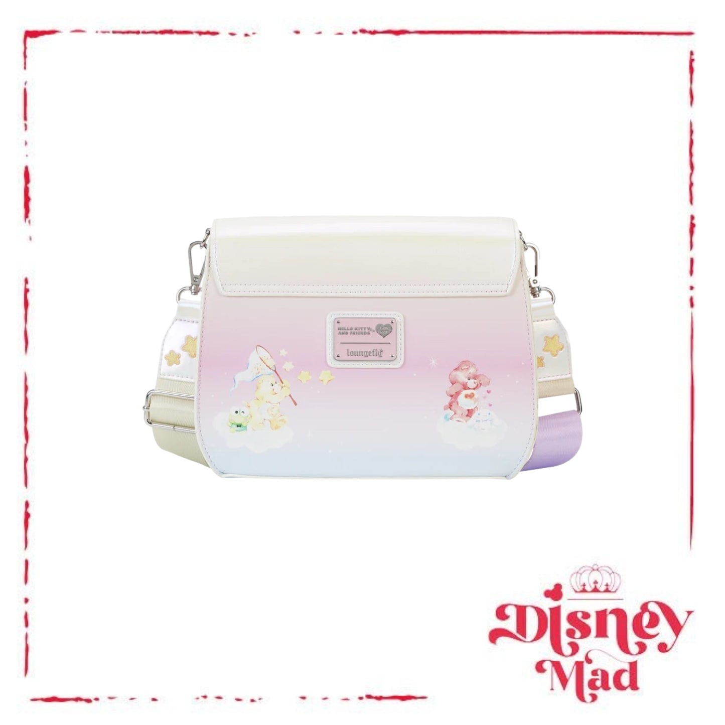 Special Offer - Care Bears x Sanrio Exclusive Hello Kitty & Friends Care-A-Lot Crossbody Bag & Card Holder Set