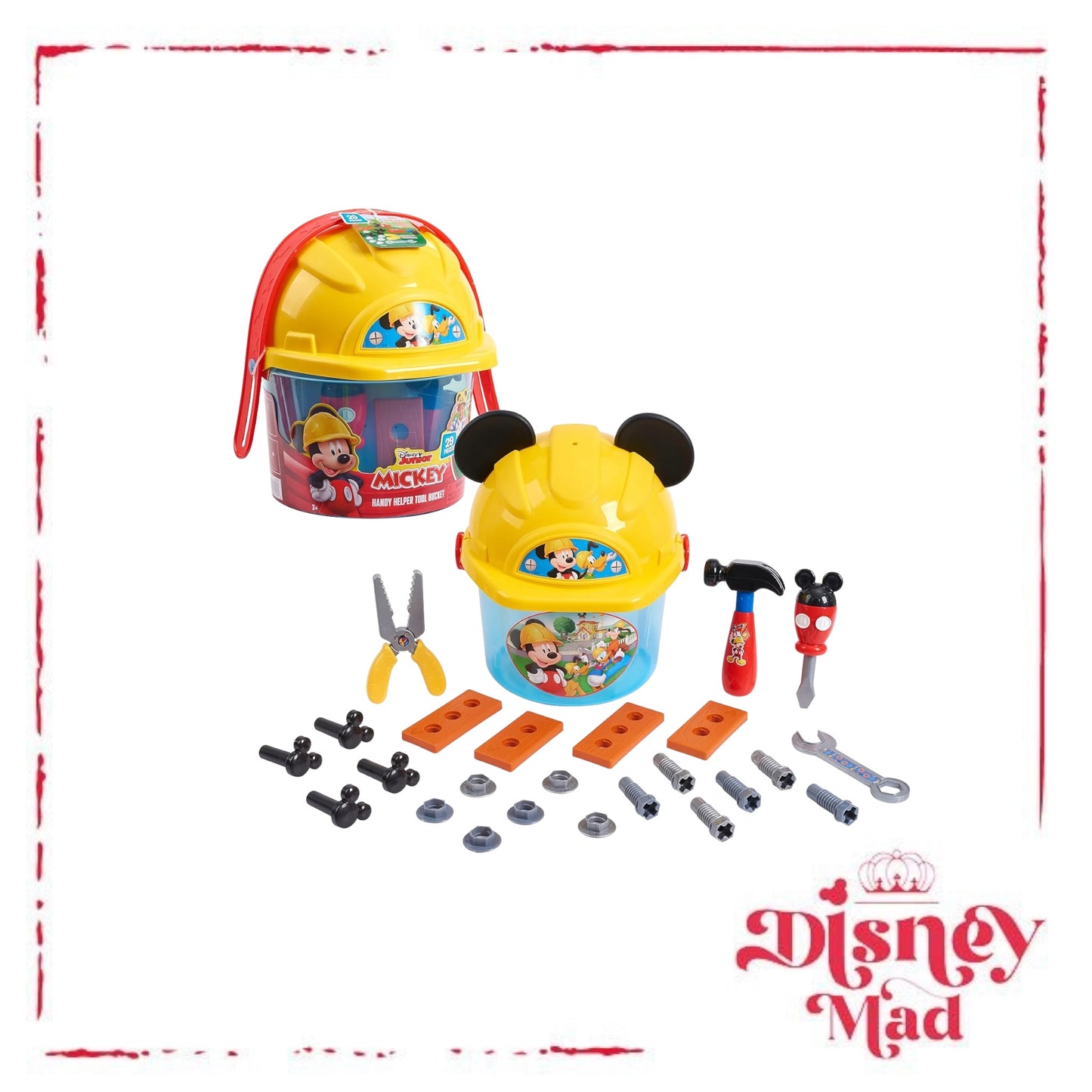 Mickey Mouse Handy Helper Tool Bucket