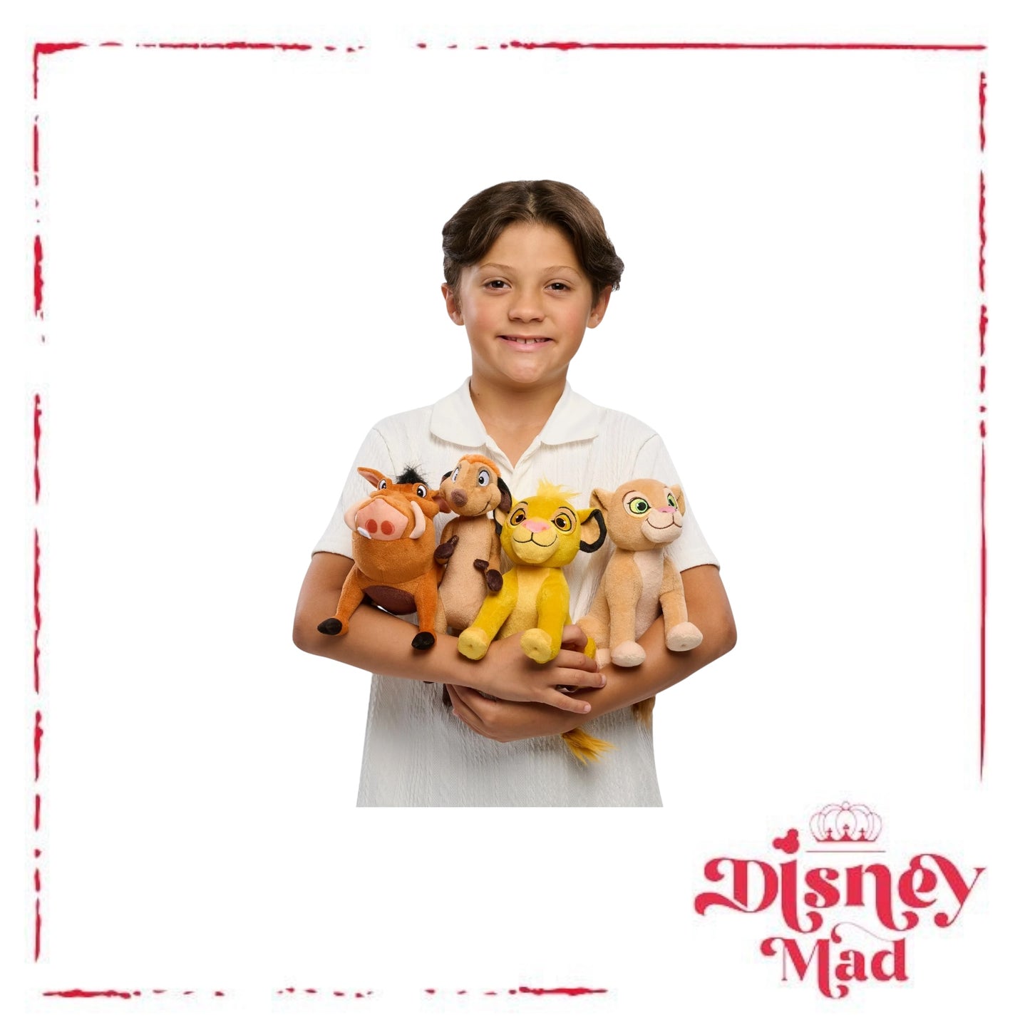 Disney The Lion King Small Plush 4-Pack, Collectible Small Plush Toys