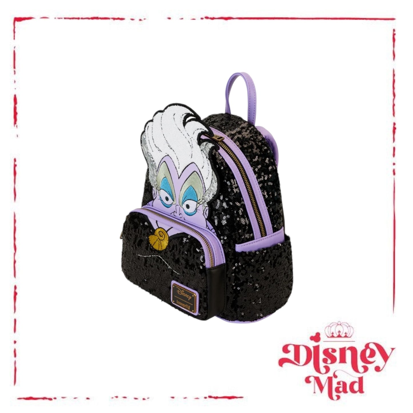 Ursula Sequin Cosplay Mini Backpack
