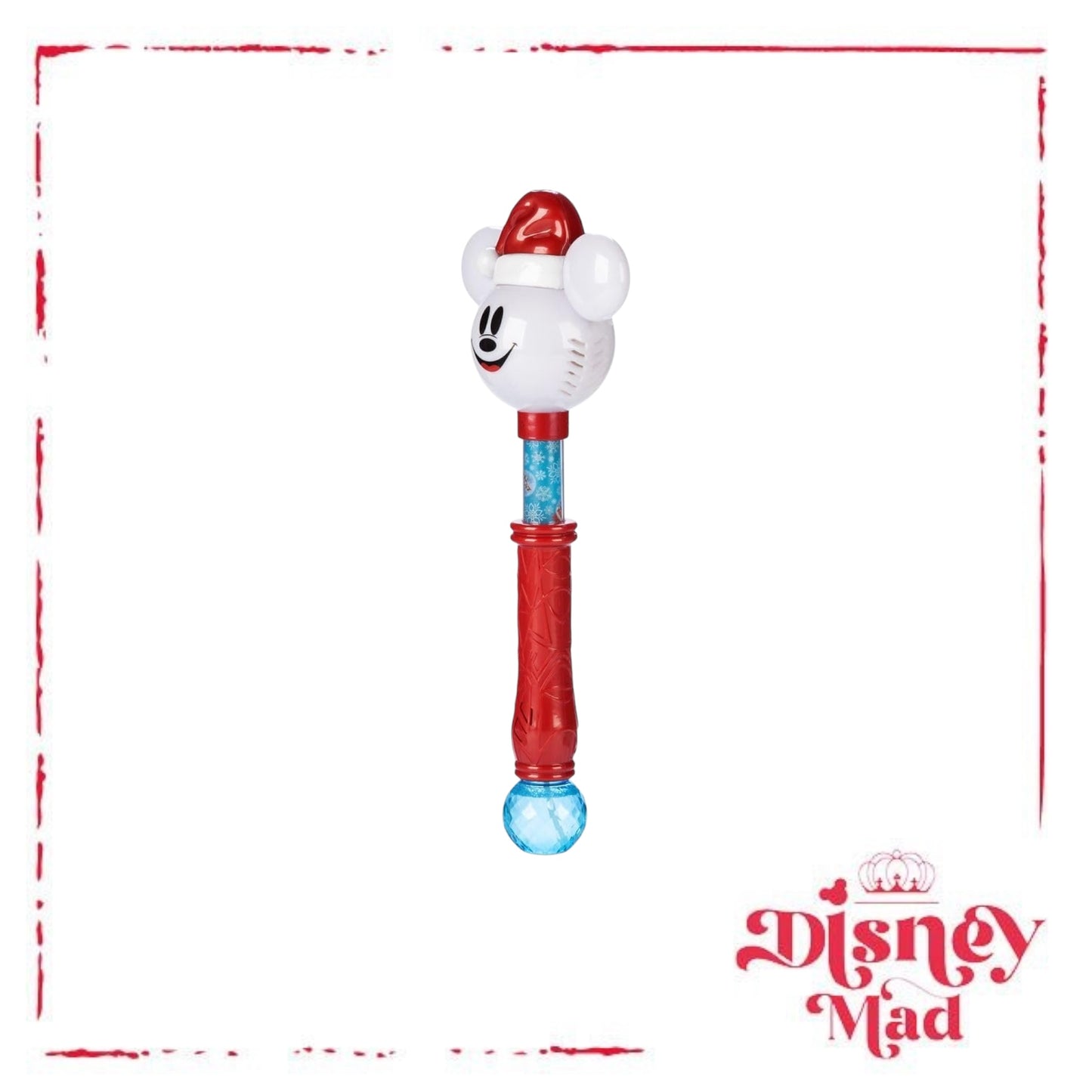 Disney Mickey Mouse Light and Sound Holiday Snow Wand - Disney Parks