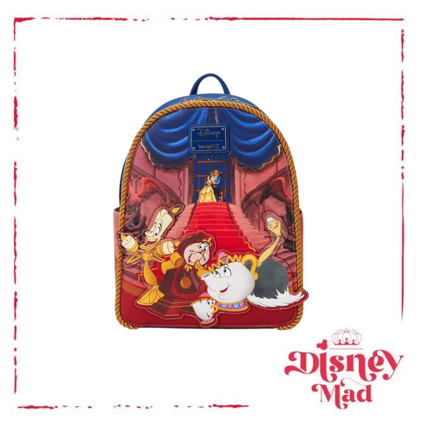 WonderCon Limited Edition Beauty and the Beast Ballroom Scene Mini Backpack