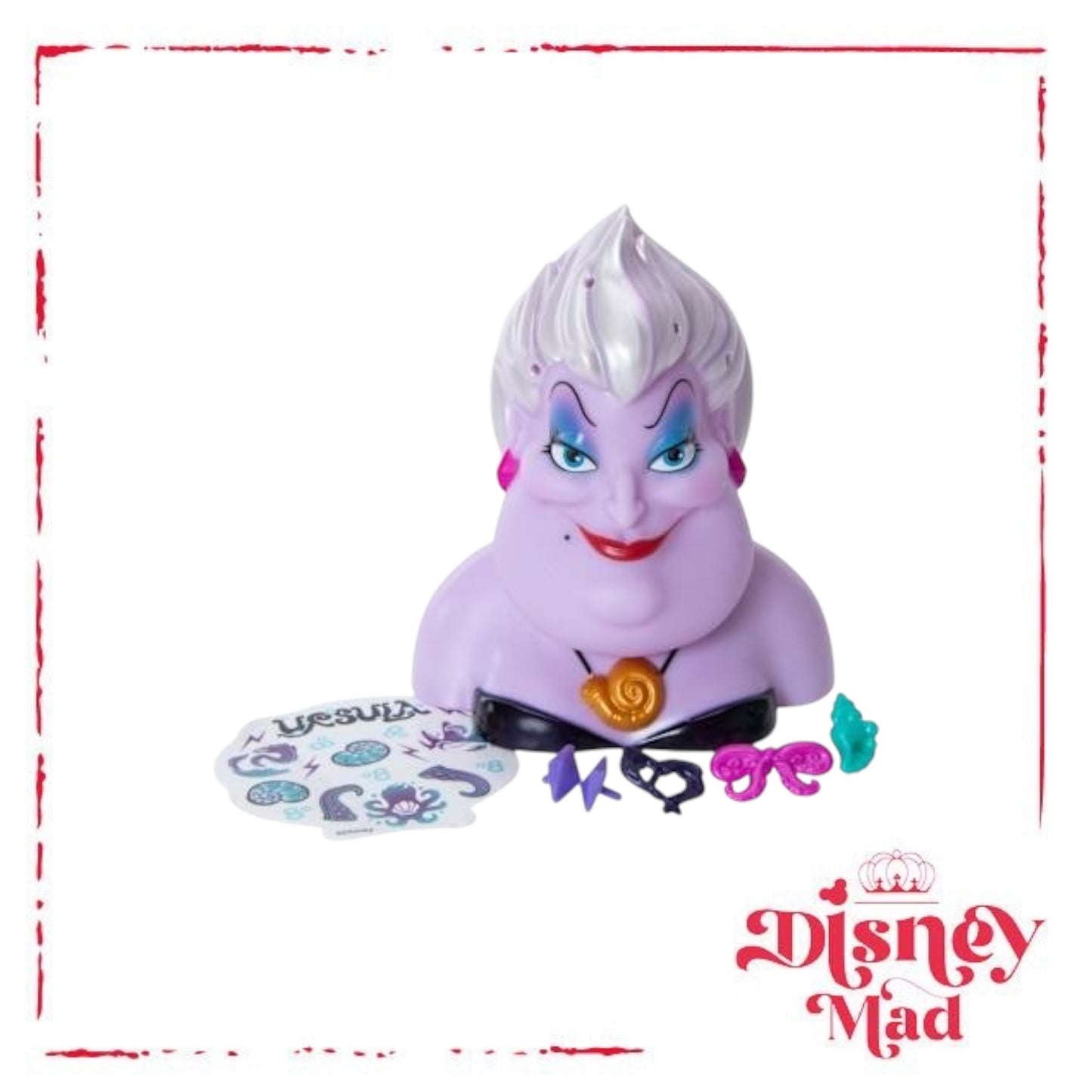 Disney Villains Ursula Styling Head Toy