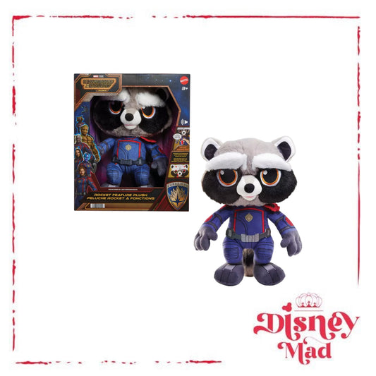 Mattel Rocket Feature Soft Toy, Guardians of the Galaxy Vol. 3