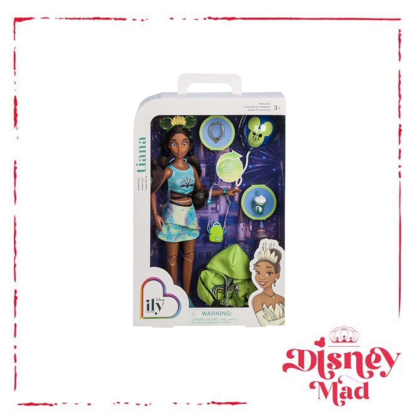 Disney Ily 4EVER Tiana Princess and the Frog Inspired Doll