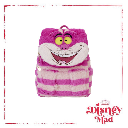 Alice In Wonderland Exclusive Cheshire Cat Plush Light Up Mini Backpack - PRE ORDER