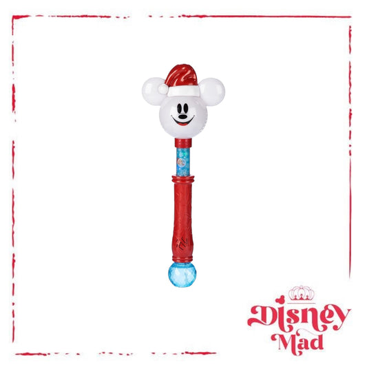 Disney Mickey Mouse Light and Sound Holiday Snow Wand - Disney Parks